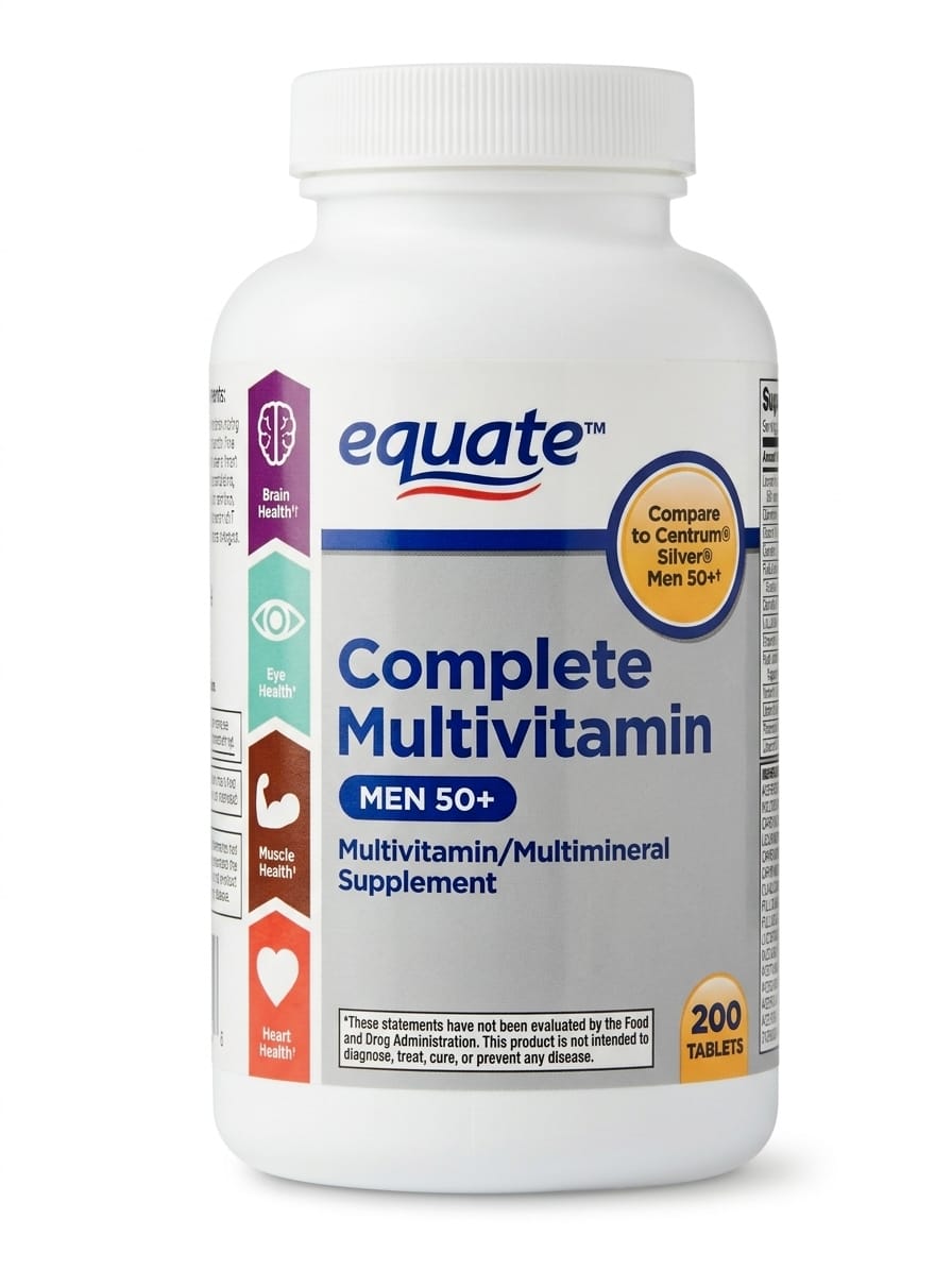 Equate Complete Multivitamin Men 50+